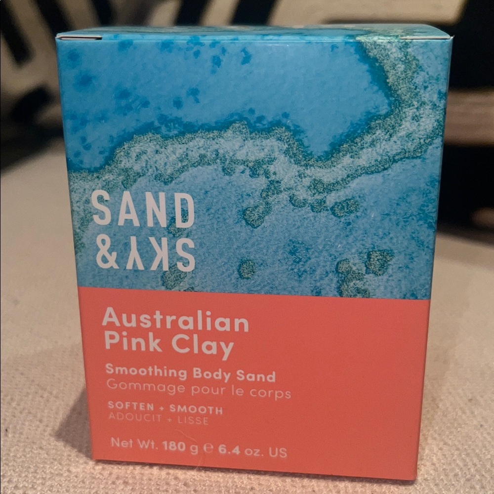 Sand & Sky Pink Australian Pink Clay Smoothing Body Sand